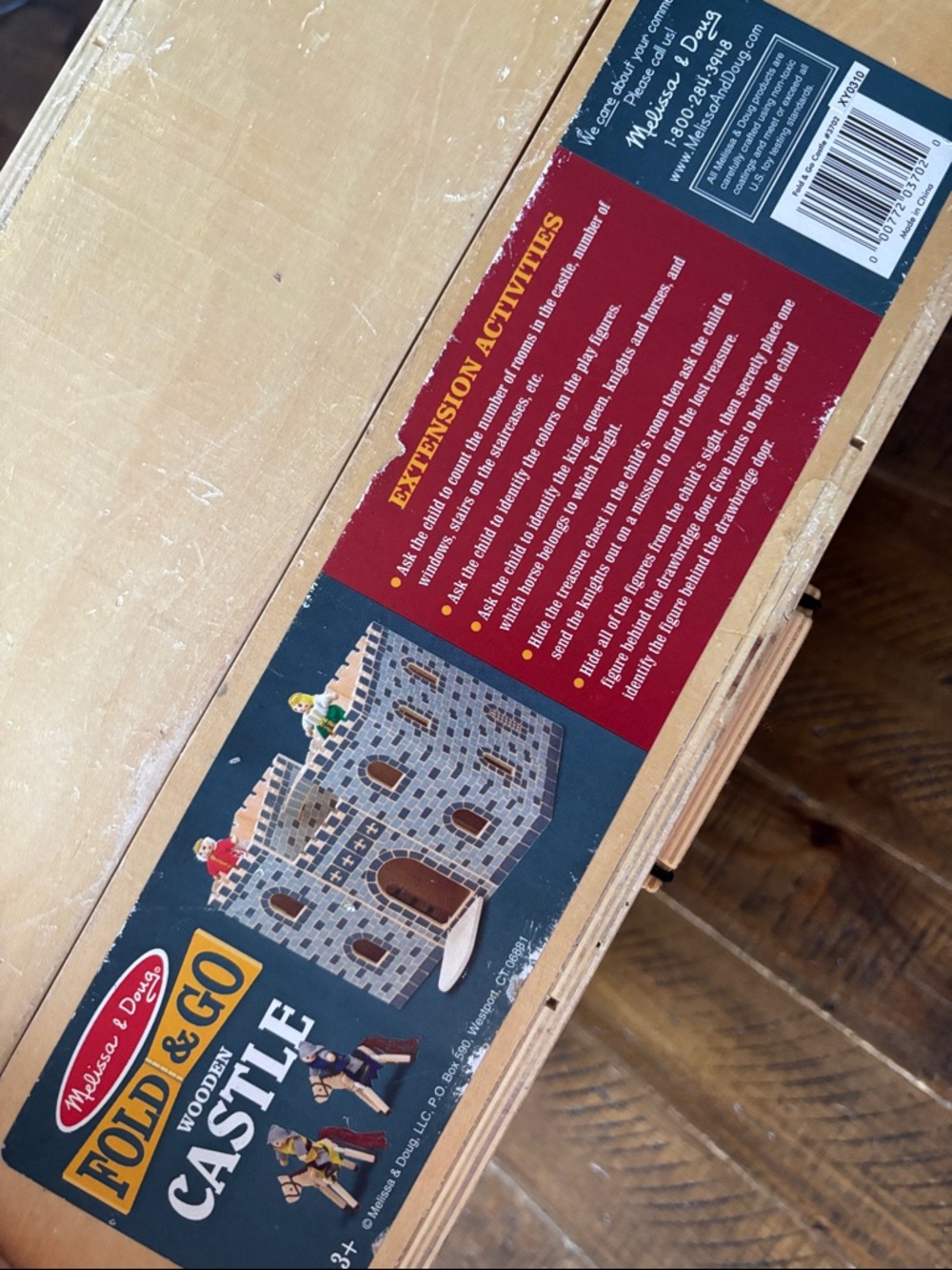Melissa & Doug Fold and Go Wooden Castle *discontinued* - Picture 7 of 7
